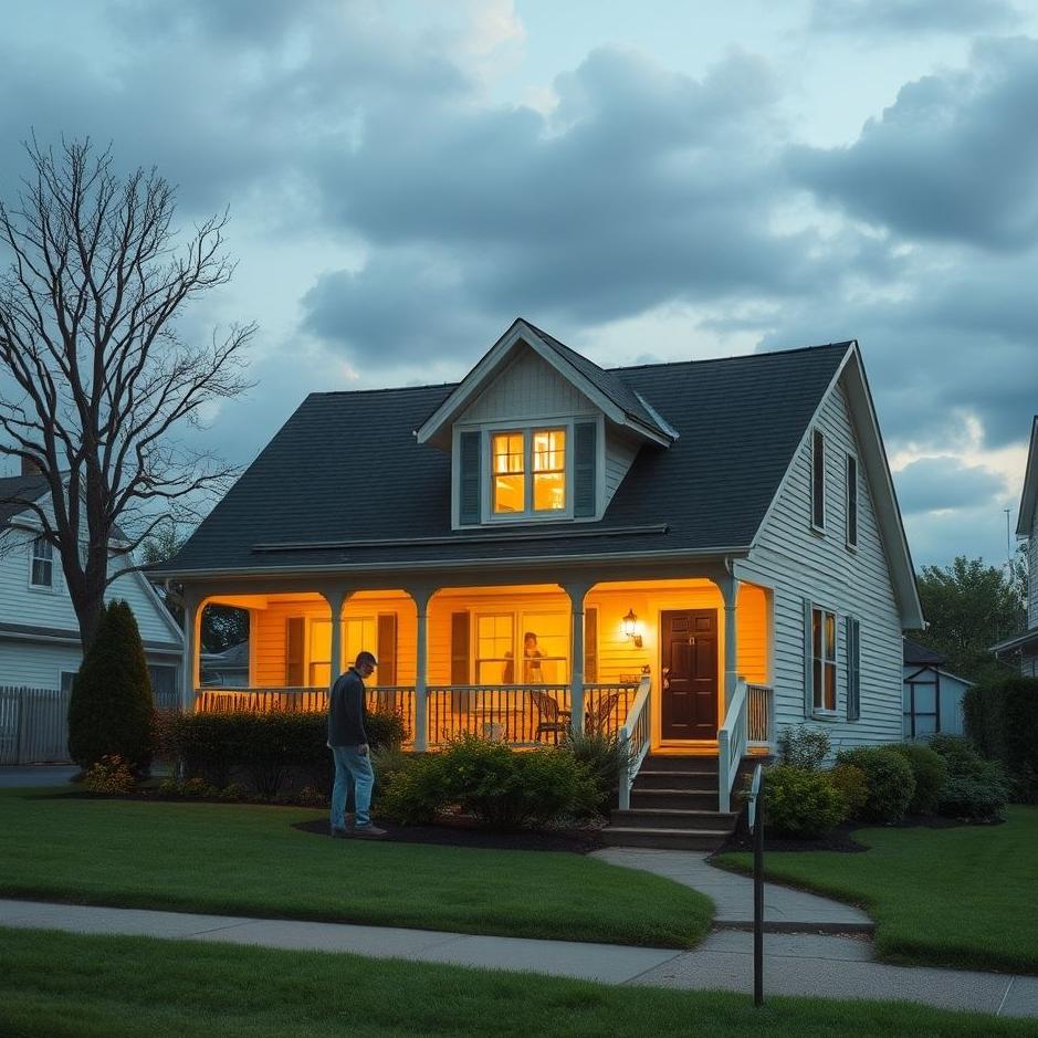 Dream : The neighbor across from the house moving out in a dream