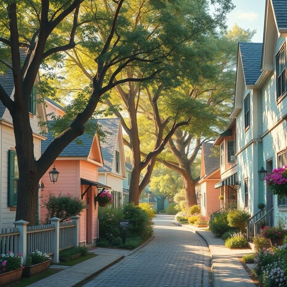 Dream : The neighborhood he lives in in a dream