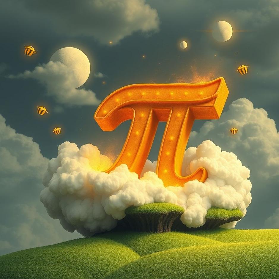 Dream : The number pi in a dream