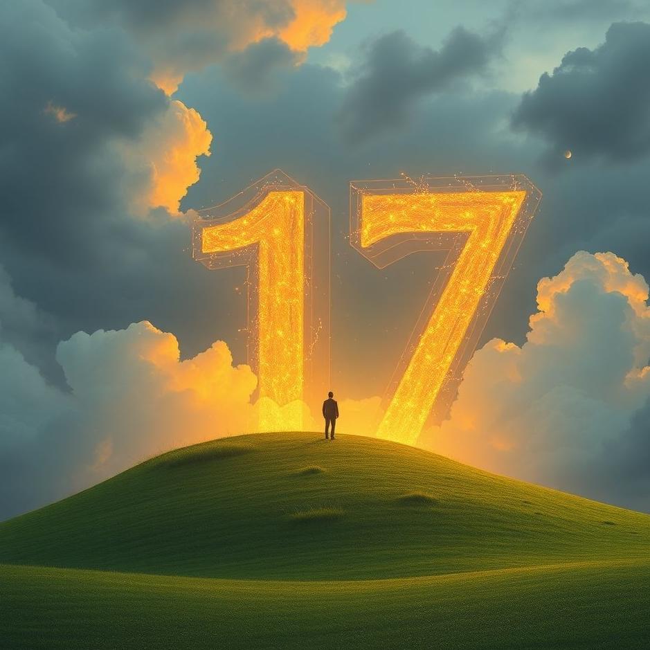 Dream : The number seventeen in a dream