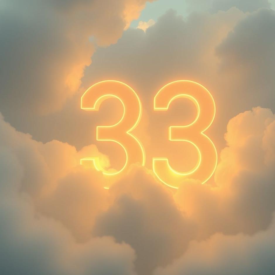 Dream : The number thirty-three in a dream
