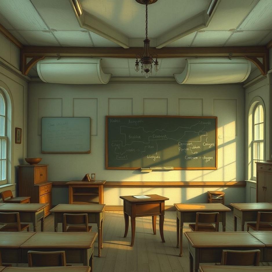 Dream : The old classroom in a dream