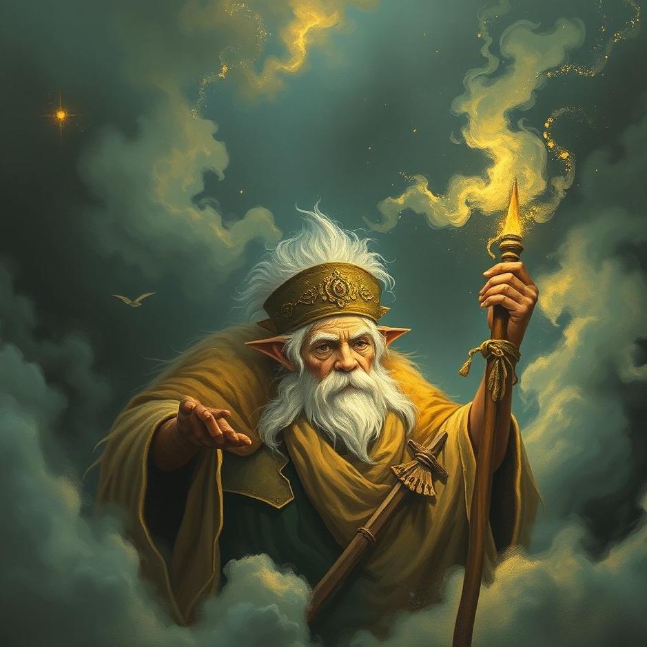 Dream : The old sage in a dream