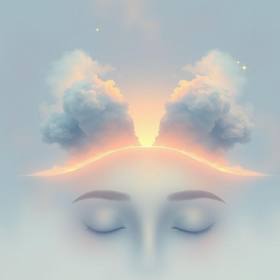 Dream : The outer edges of the forehead separated in a dream