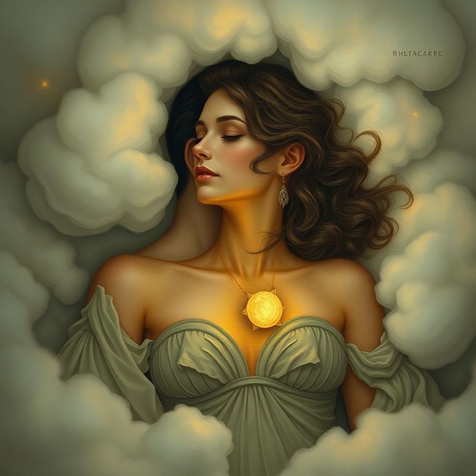 Dream : The outer parts of her husband in a dream