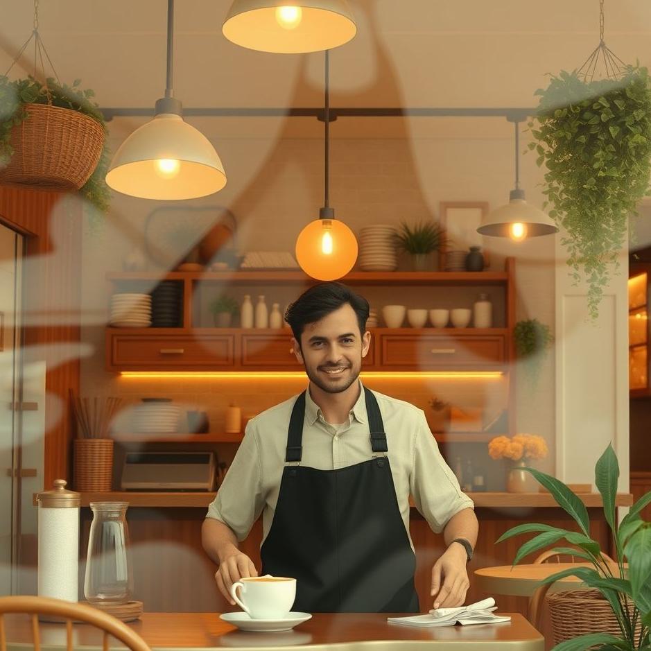 Dream : The owner of a cafe in a dream