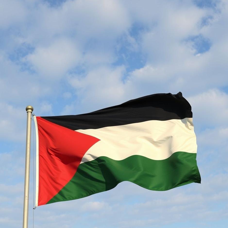 Dream : The Palestinian flag in a dream