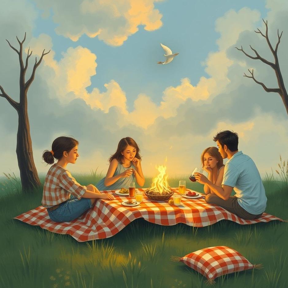 Dream : The picnic with friends in the dream