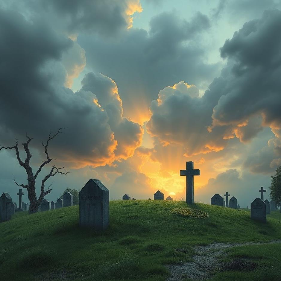 Dream : The place of the grave changed in a dream