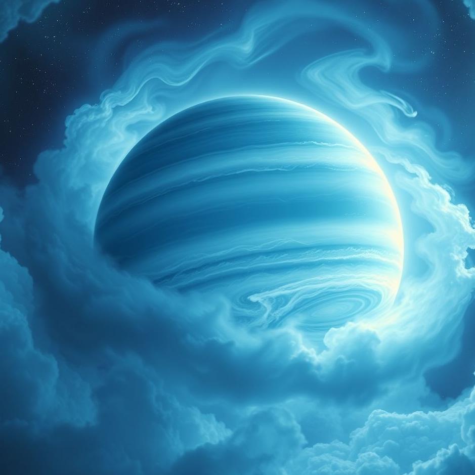 Dream : The planet Neptune in a dream