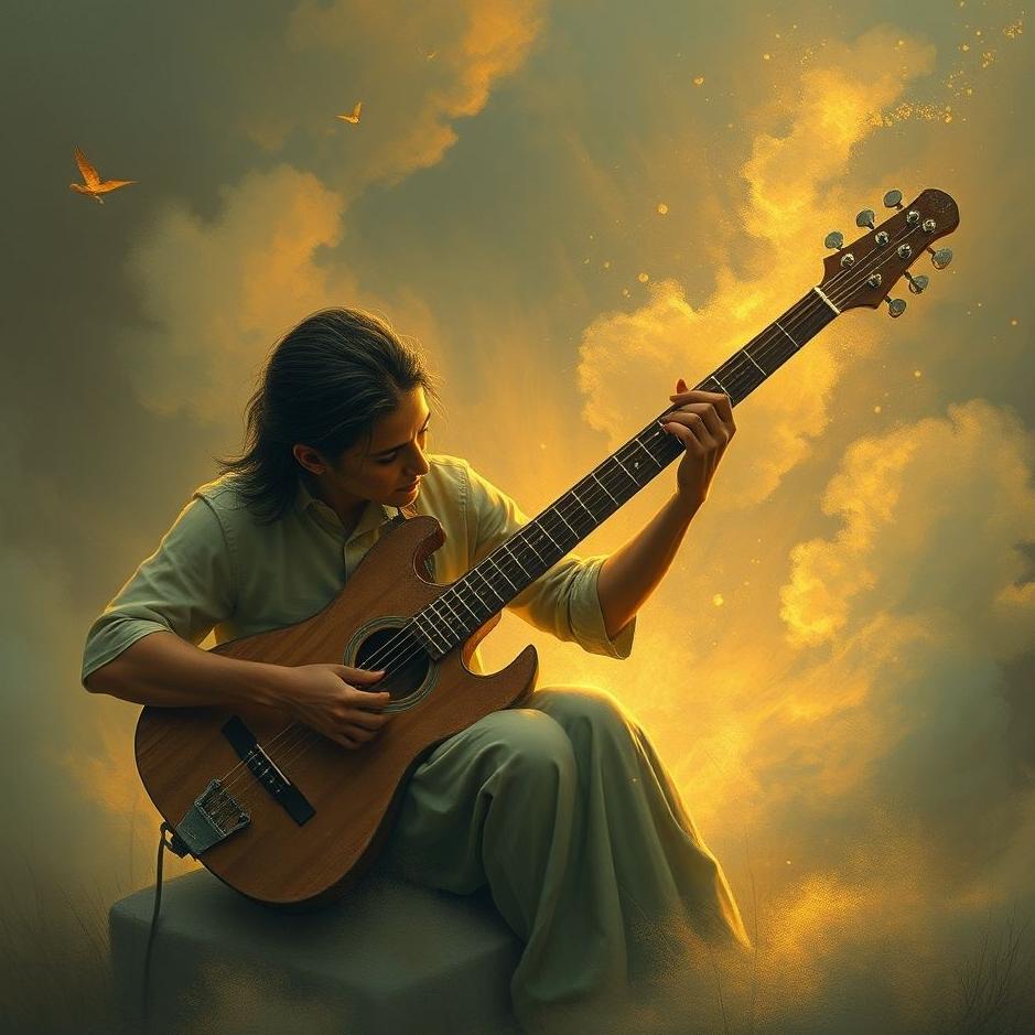 Dream : The playing of a saz in a dream