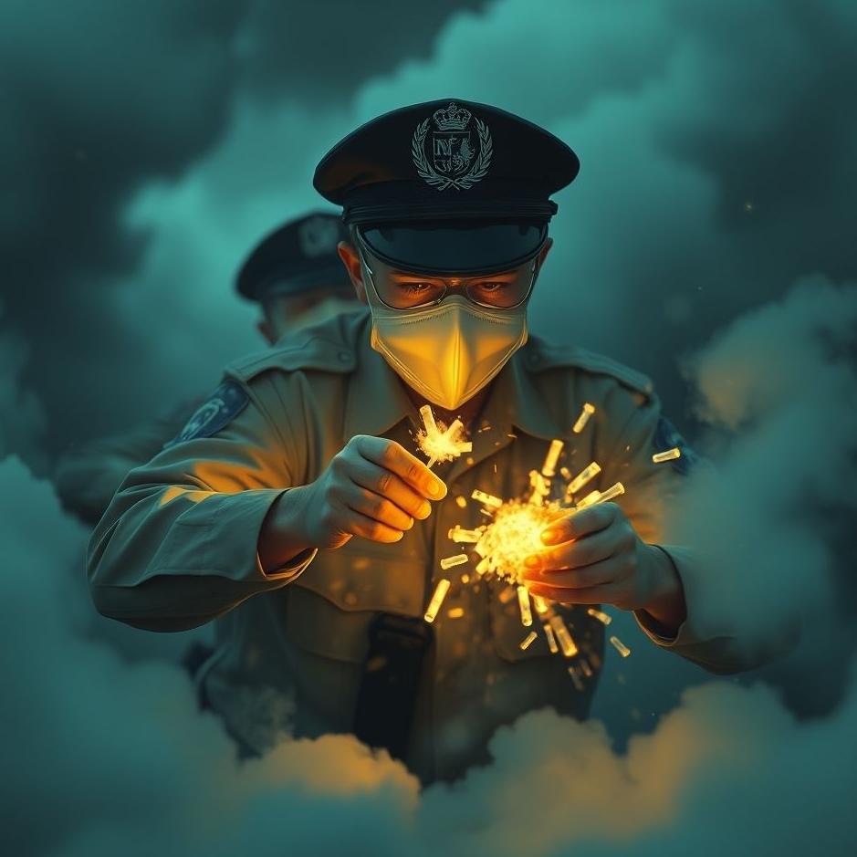 Dream : The police catching drugs in a dream