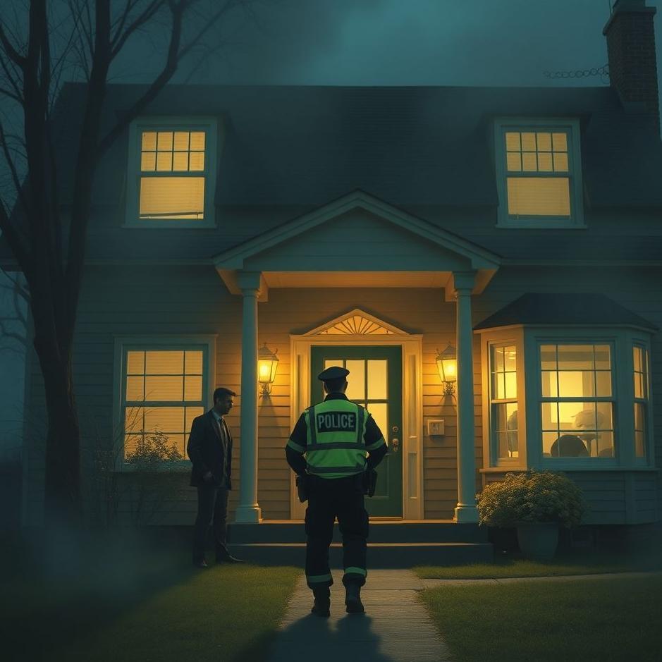 Dream : The police enter the house in a dream