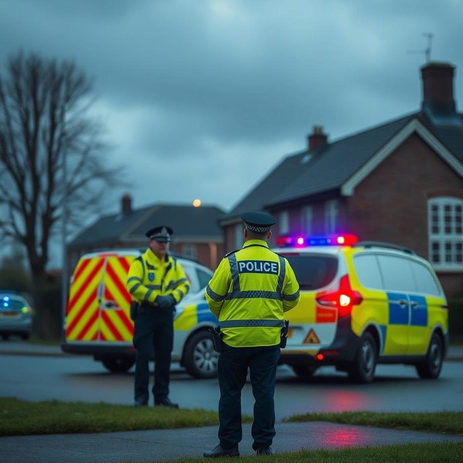 Dream : The police giving notice in a dream