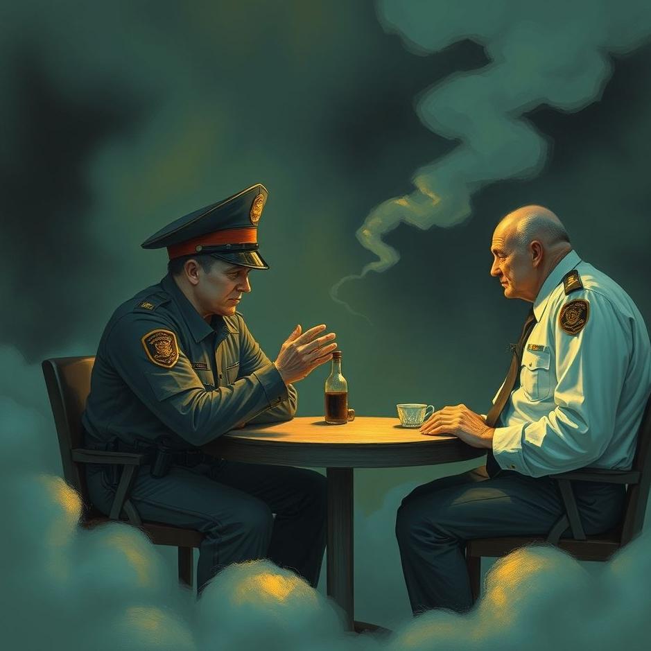 Dream : The police interrogation in a dream