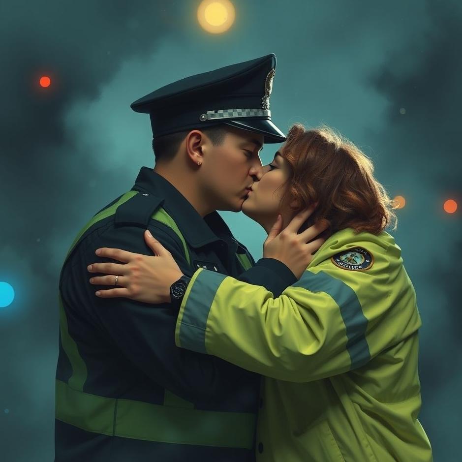 Dream : The police kissing you in your dream