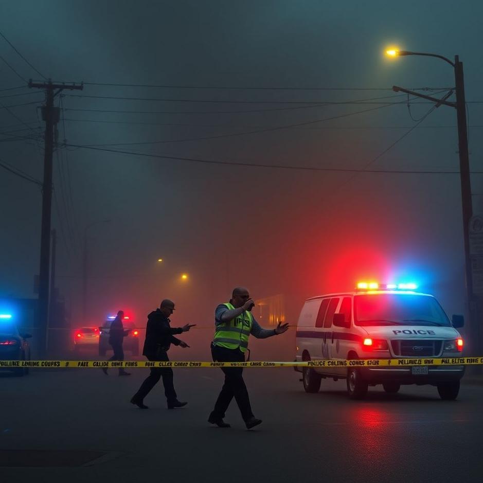 Dream : The police shooting in a dream