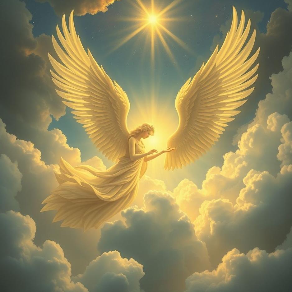 Dream : The protection of angels in a dream