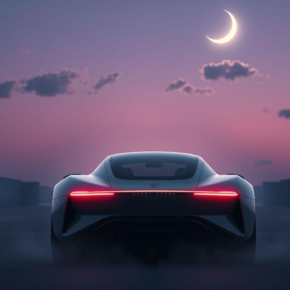 Dream : The rear of the car in the dream