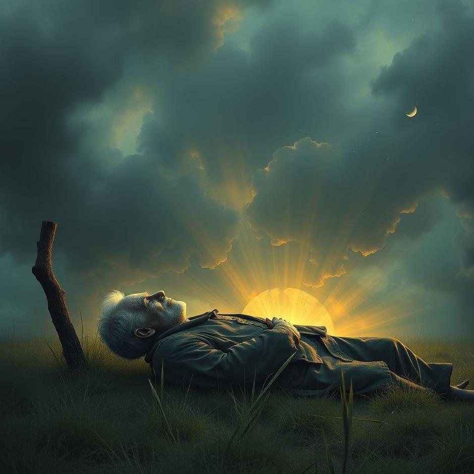 Dream : The right grandfather dead in a dream