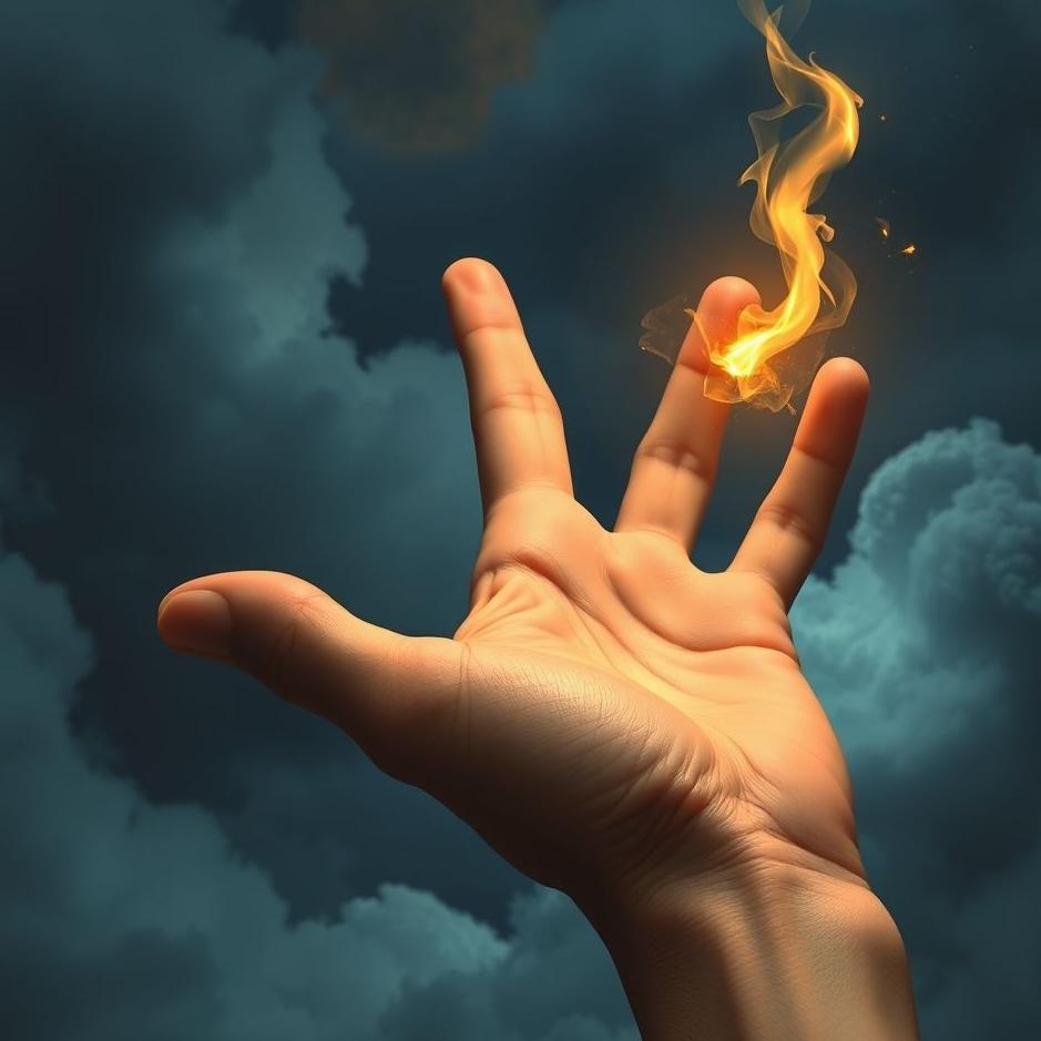 Dream : The right hand middle finger being cut off in a dream