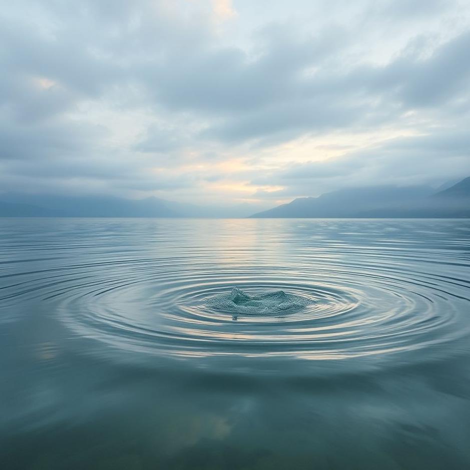 Dream : The rising of lake water in a dream