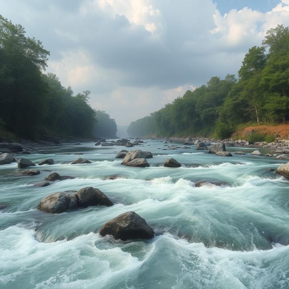 Dream : The river overflowing in a dream