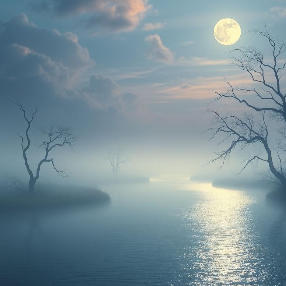 Dream : The river receding in a dream