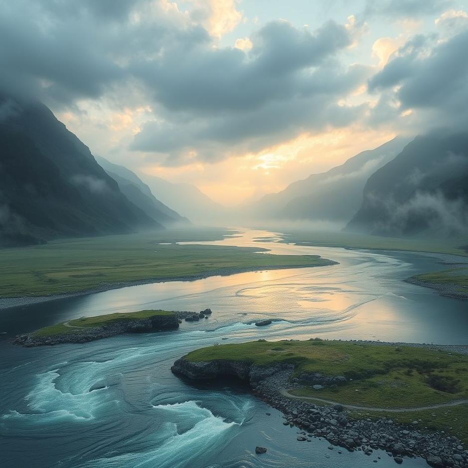 Dream : The river rising in a dream