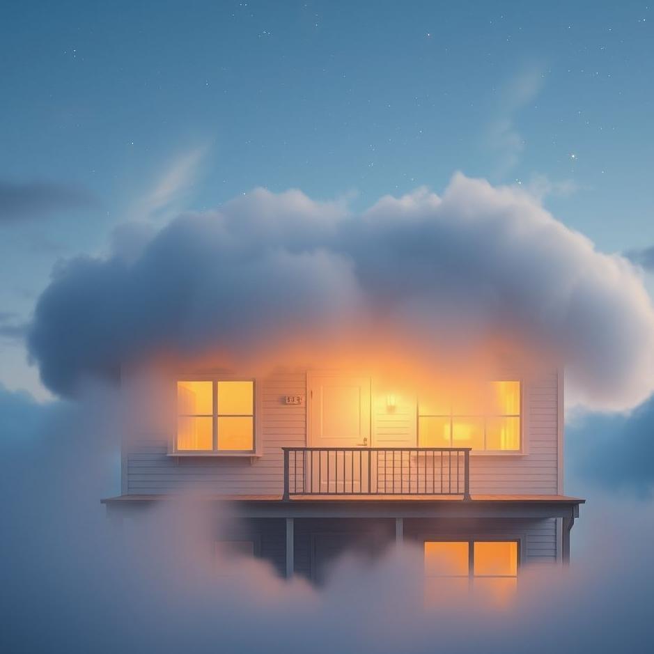 Dream : The roof of your house disappearing in a dream
