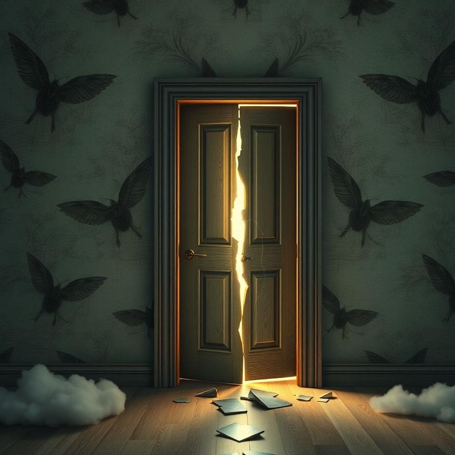 Dream : The room door broken in a dream