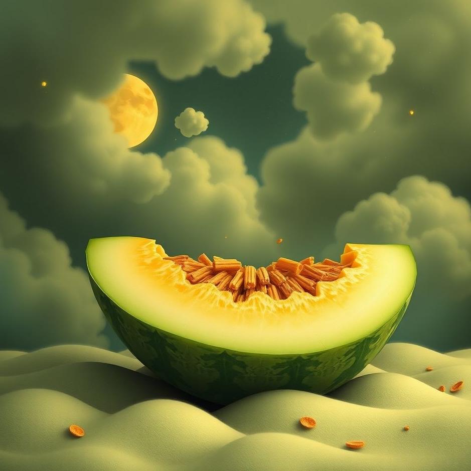 Dream : The root of a melon in a dream