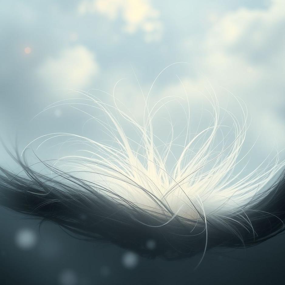 Dream : The roots of your hair turning white in a dream