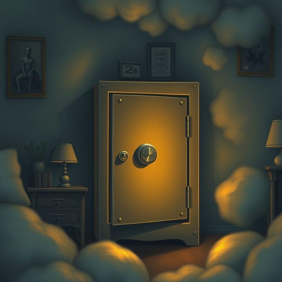 Dream : The safe at home being robbed in a dream