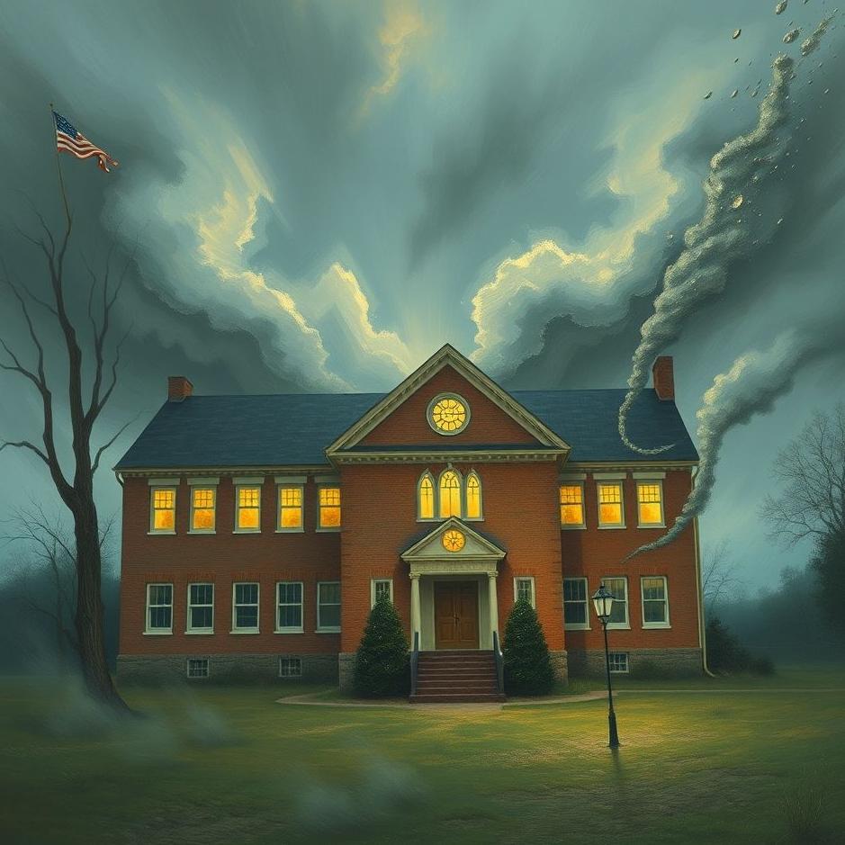 Dream : The school shaking in a dream