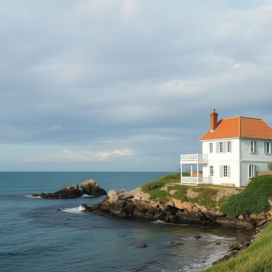 Dream : The sea by the side of the house in a dream