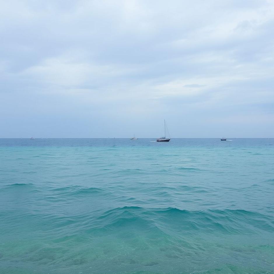 Dream : The sea in a place that does not exist in a dream