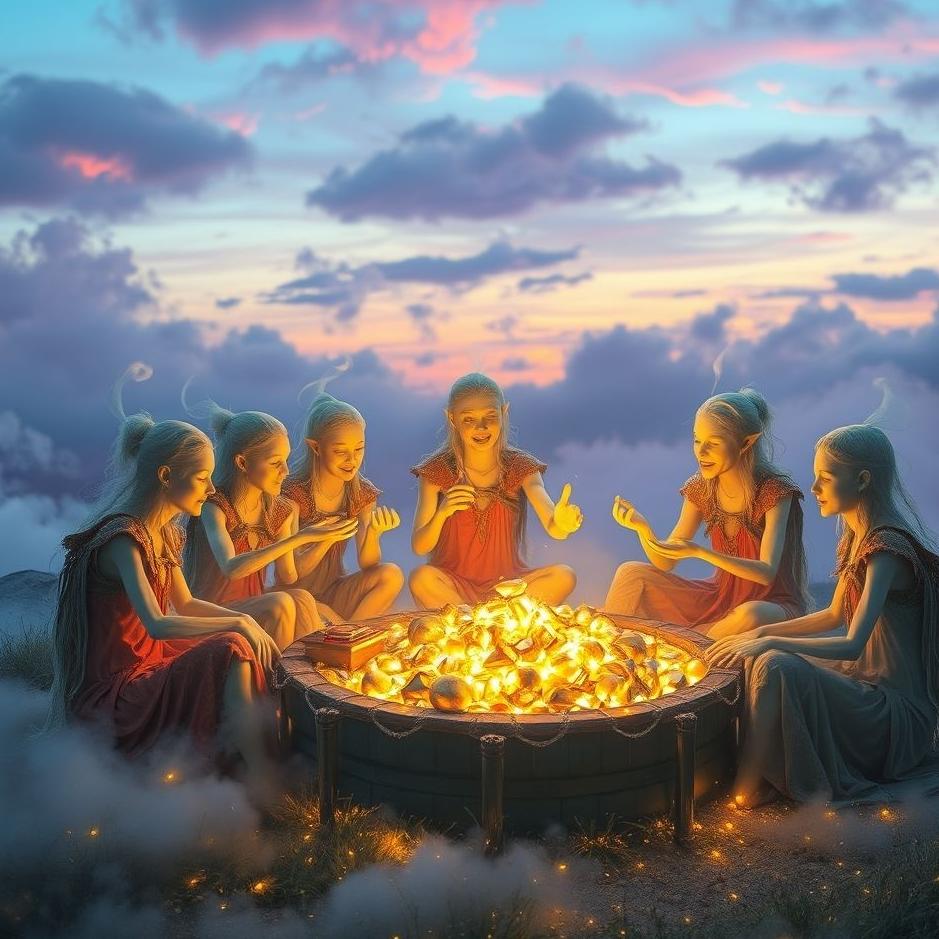 Dream : The sharing of loot in a dream