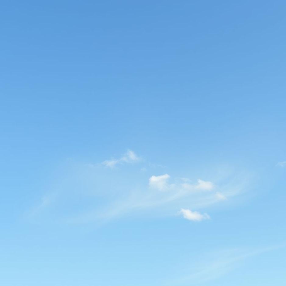 Dream : The sky as blue in a dream