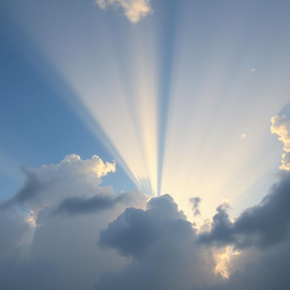 Dream : The sky being pierced in a dream