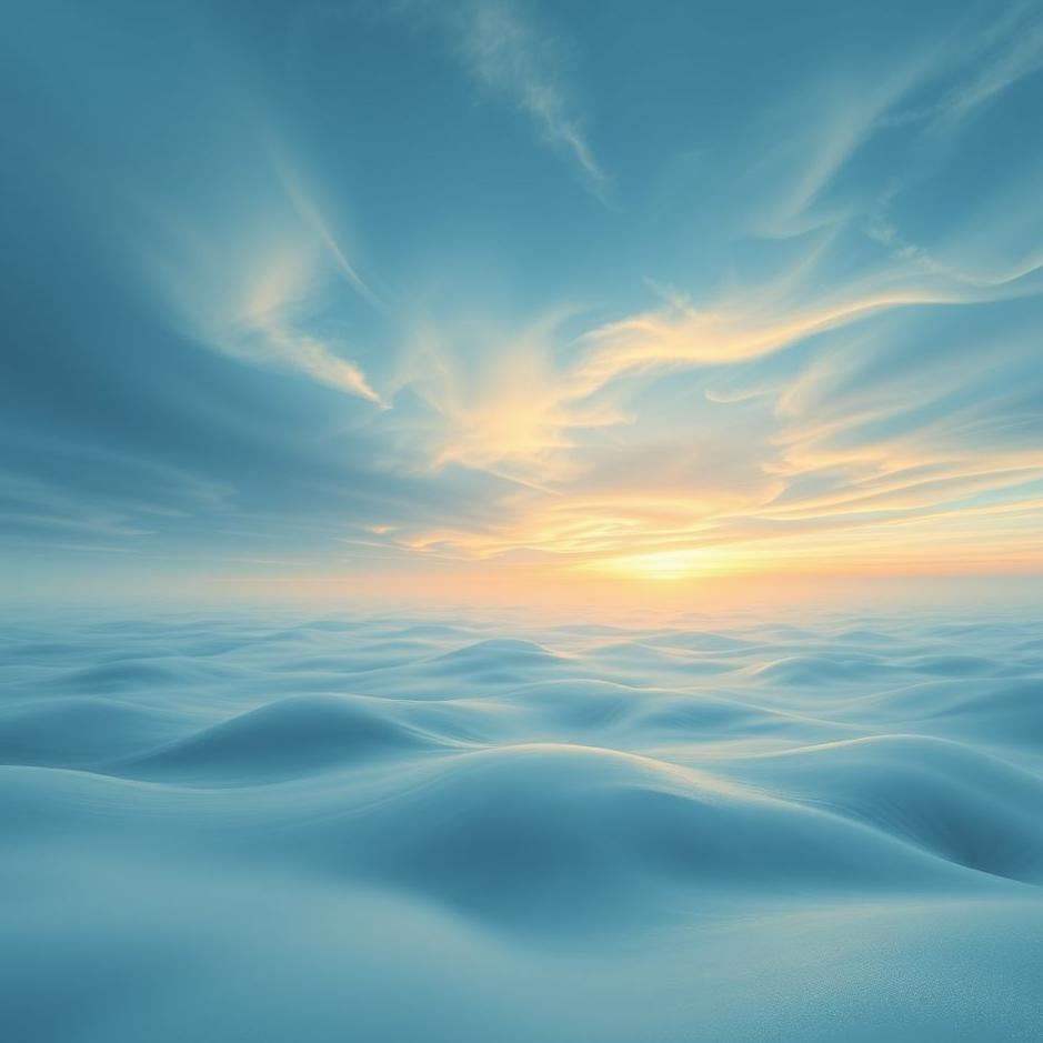 Dream : The sky like a sea in a dream