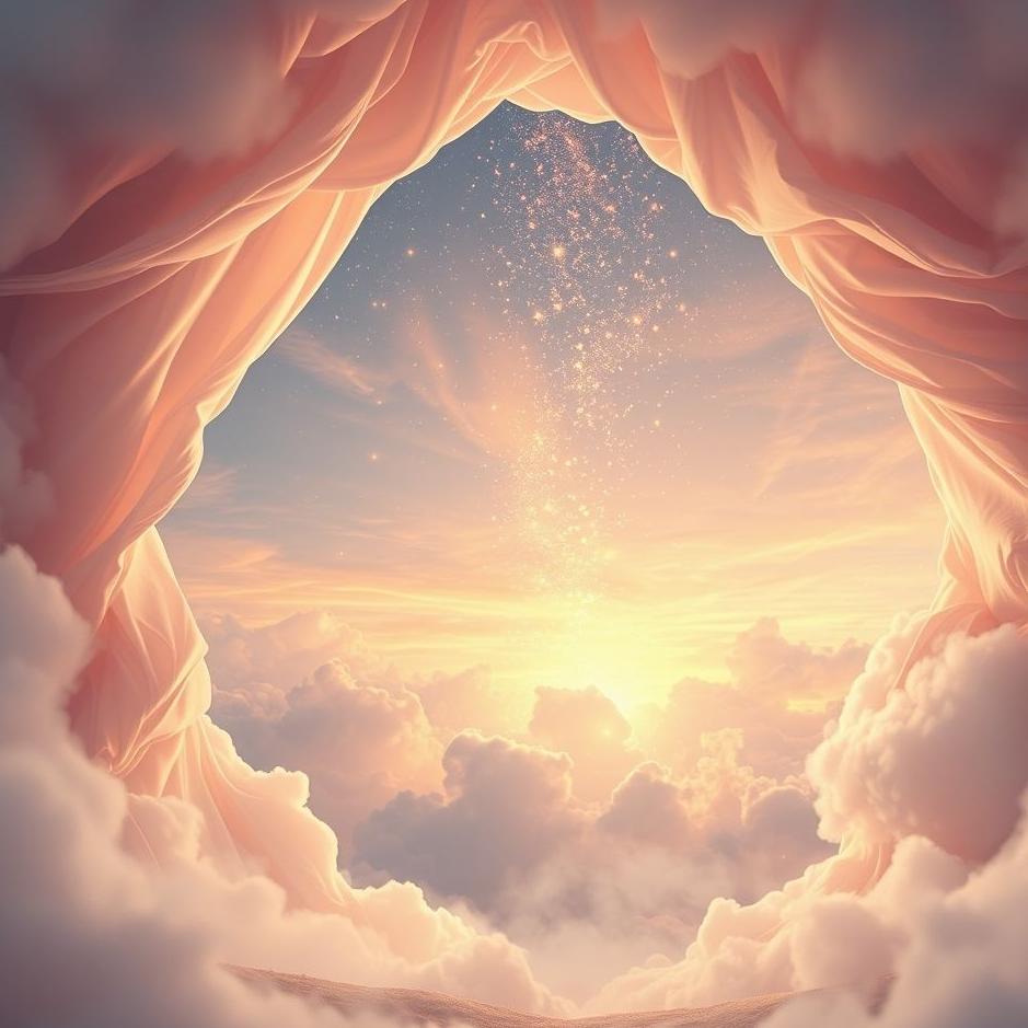 Dream : The sky opening in a dream