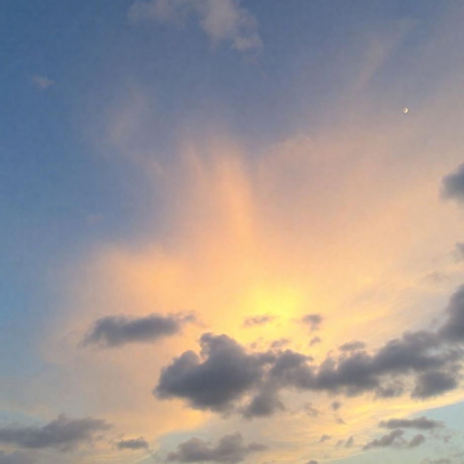 Dream : The sky very beautiful in a dream