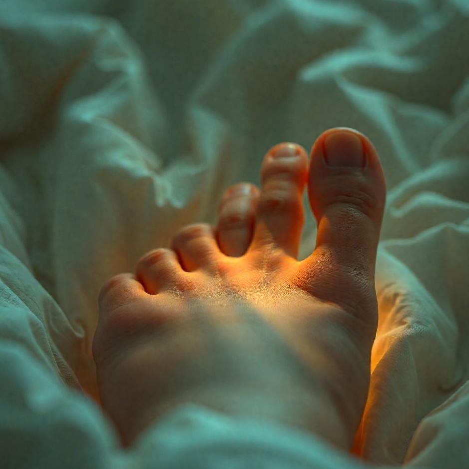 Dream : The slit of the foot finger in the dream