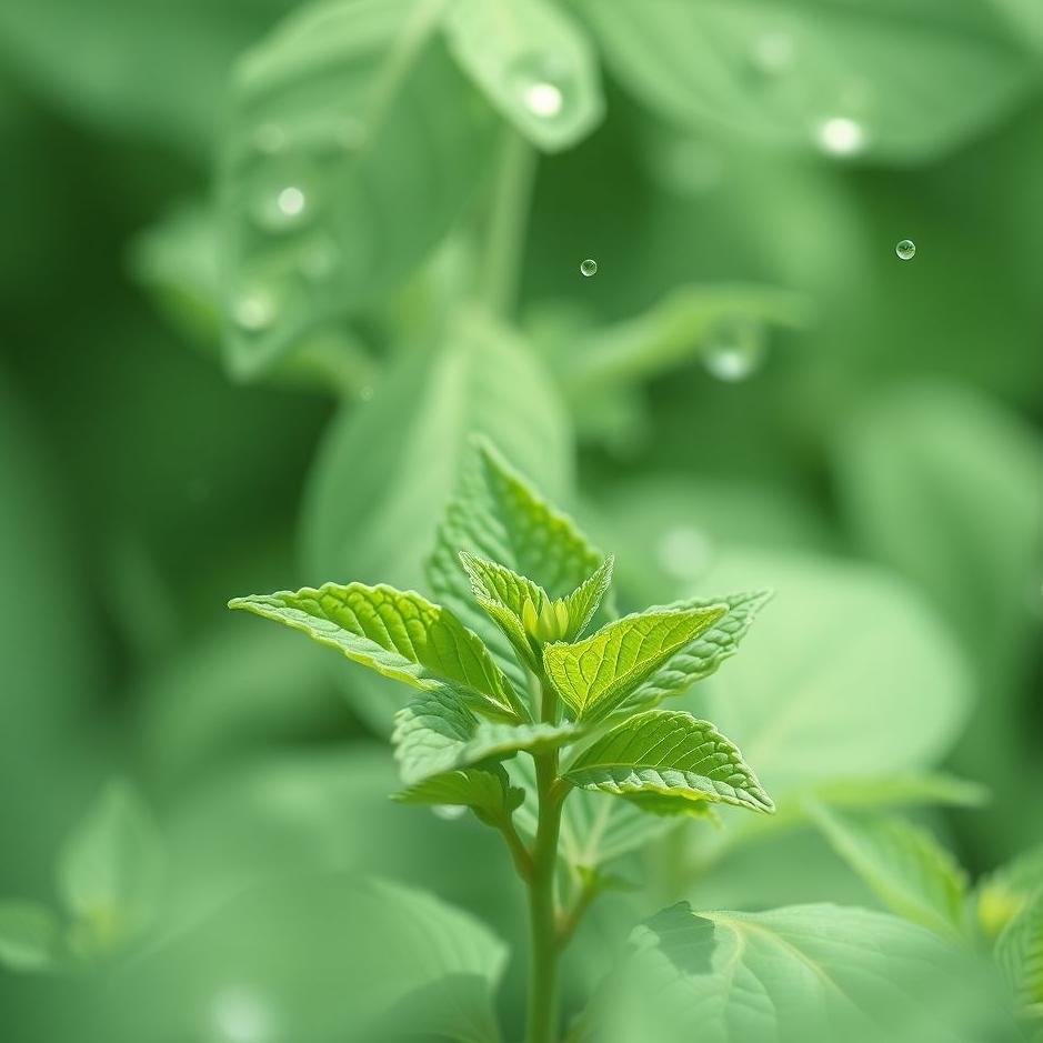 Dream : The smell of mint in a dream