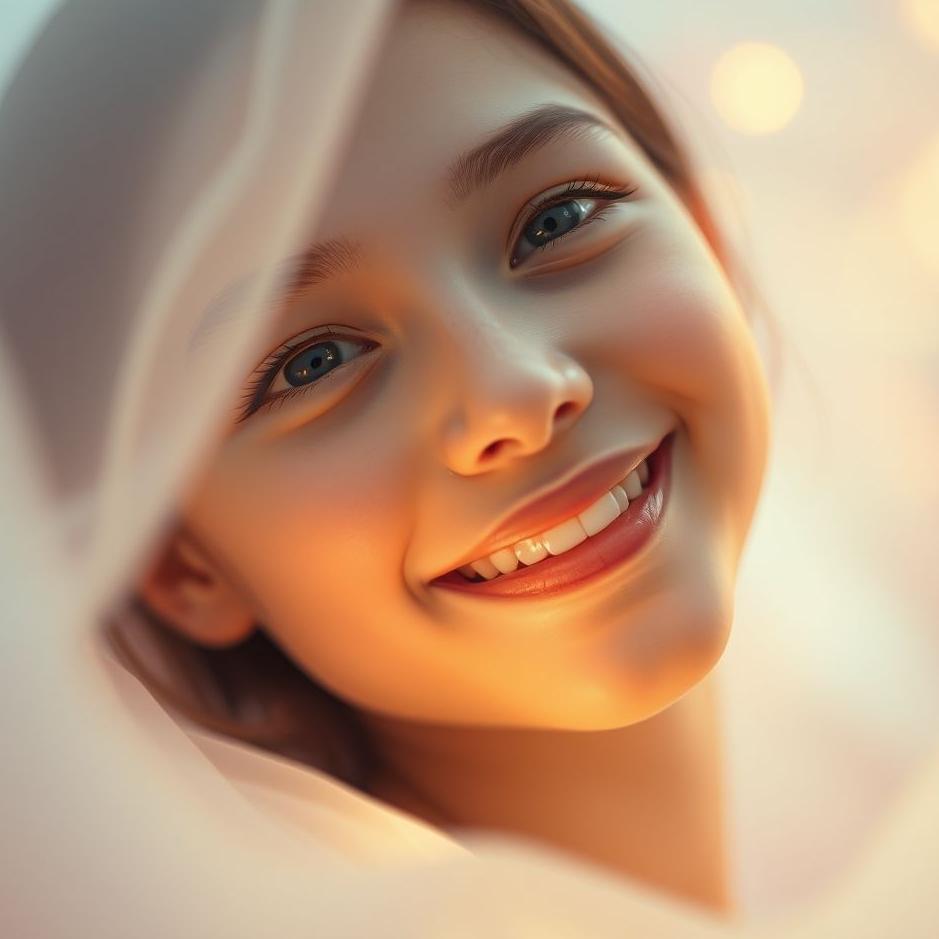 Dream : The smile of the girl you love in your dream