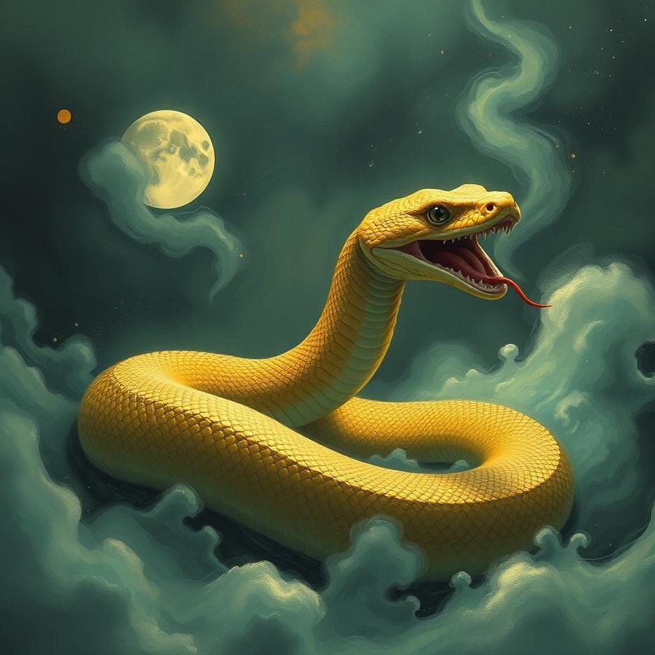 Dream : The snake in the dream