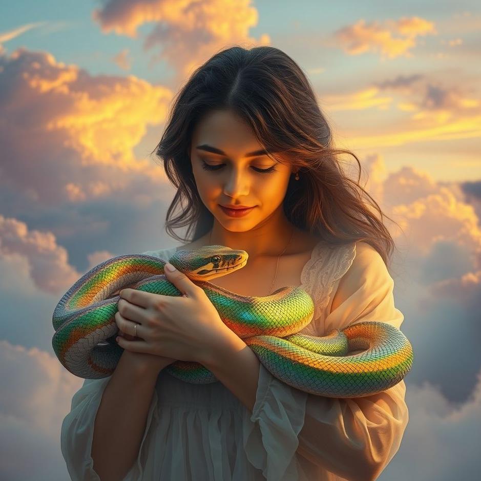 Dream Dictionary : The snake retention of mother in the dream