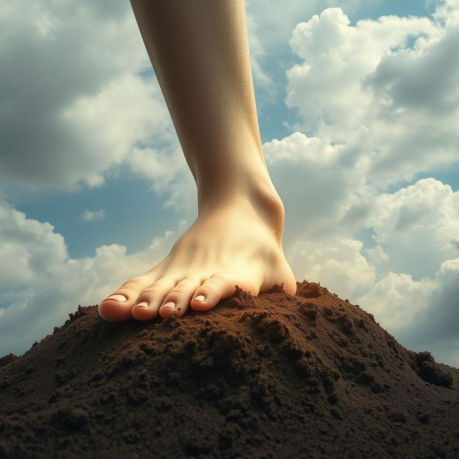 Dream : The soil of the foot in the dream