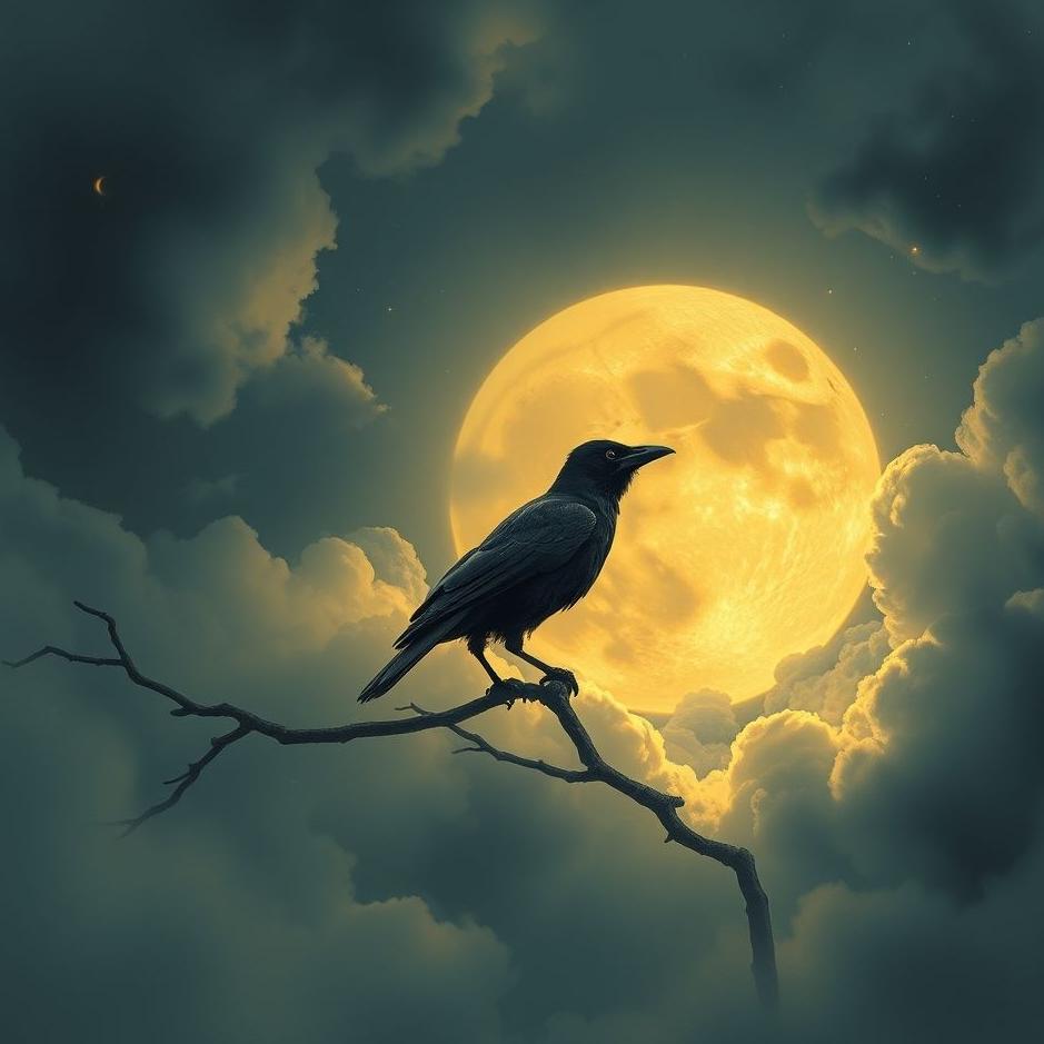 Dream : The sound of a crow in a dream